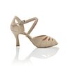 Scarpe DAN(C)IN Sandali | Scarpe Da Ballo In Glitter Oro Tacco 7,5 Cm