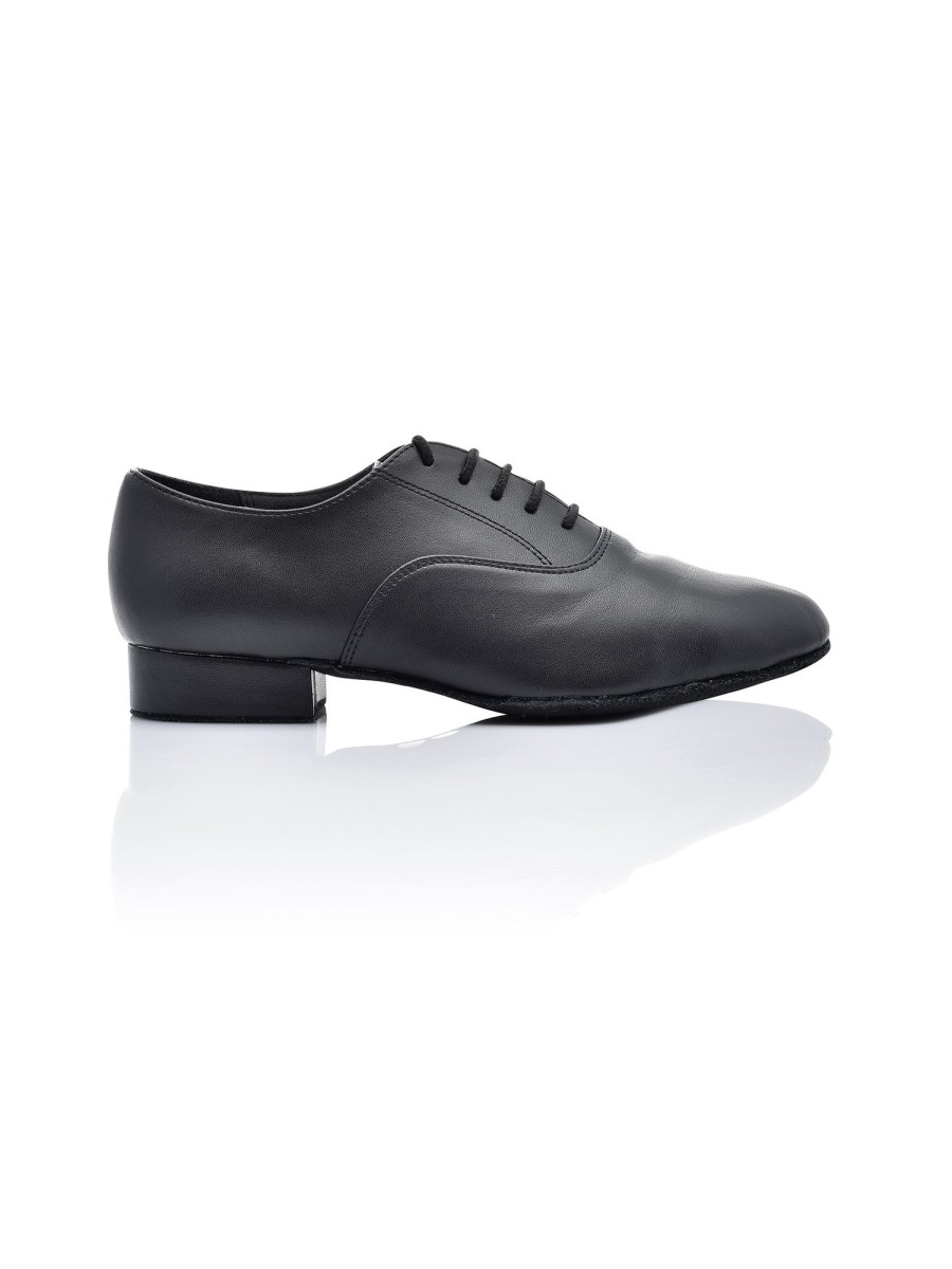 Scarpe DAN(C)IN Stringati | Scarpe Da Ballo Dancin Modello Oxford Colore Nero Tacco 2,5 Cm