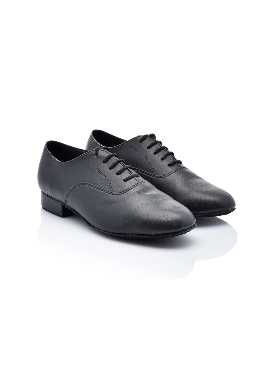 Scarpe DAN(C)IN Stringati | Scarpe Da Ballo Dancin Modello Oxford Colore Nero Tacco 2,5 Cm