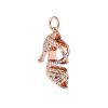 Gioielli DAN(C)IN | Pendente Placcato In Platino Rosa E Crystal Strass