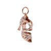 Gioielli DAN(C)IN | Collana Con Pendente Placcato In Oro Rosa E Crystal Strass In Swarovski