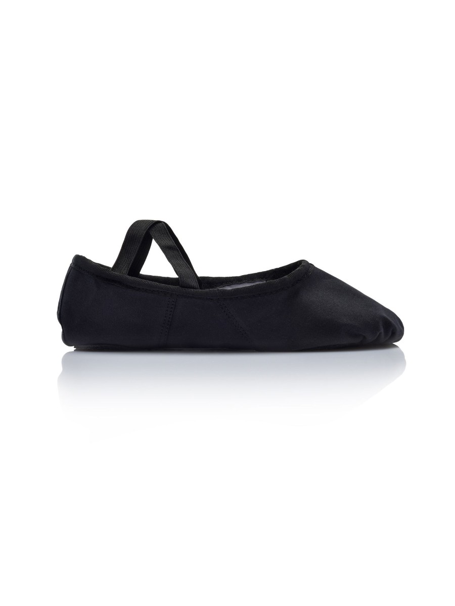 Linea Danza DAN(C)IN | Mezza Punta Dancin Professional Teknic In Tela Nera - Dancin Scarpe Da Ballo