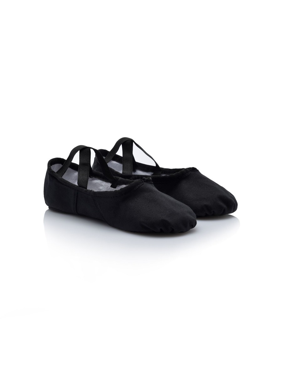 Linea Danza DAN(C)IN | Mezza Punta Dancin Professional Teknic In Tela Nera - Dancin Scarpe Da Ballo